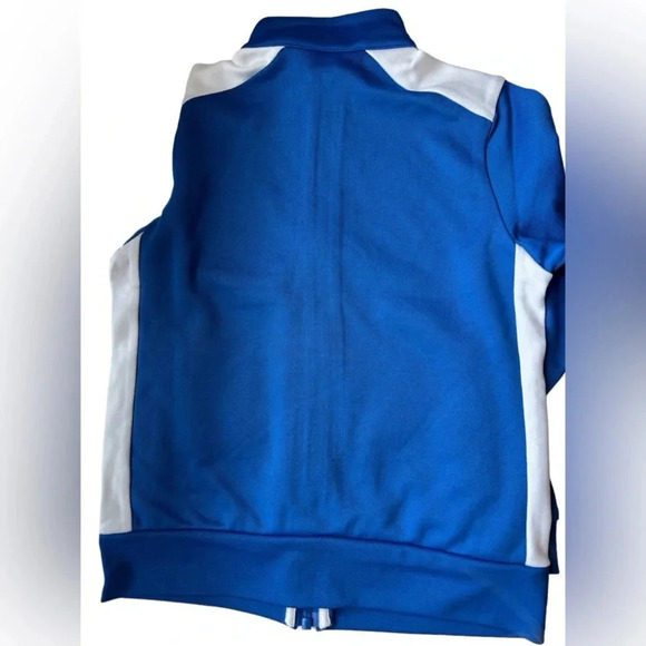 NWT Janie and Jack Blue and White Zip Up Jacket - Picture 4 of 4